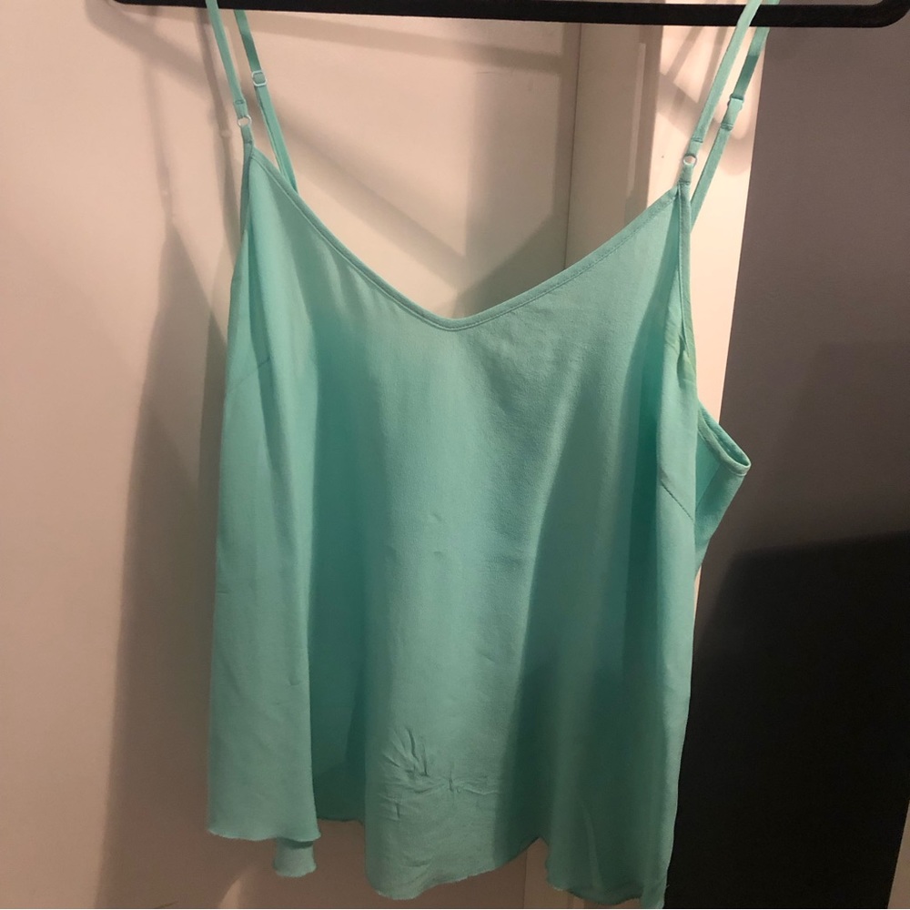 Wilfred Mint Green Satin Camisole Tank